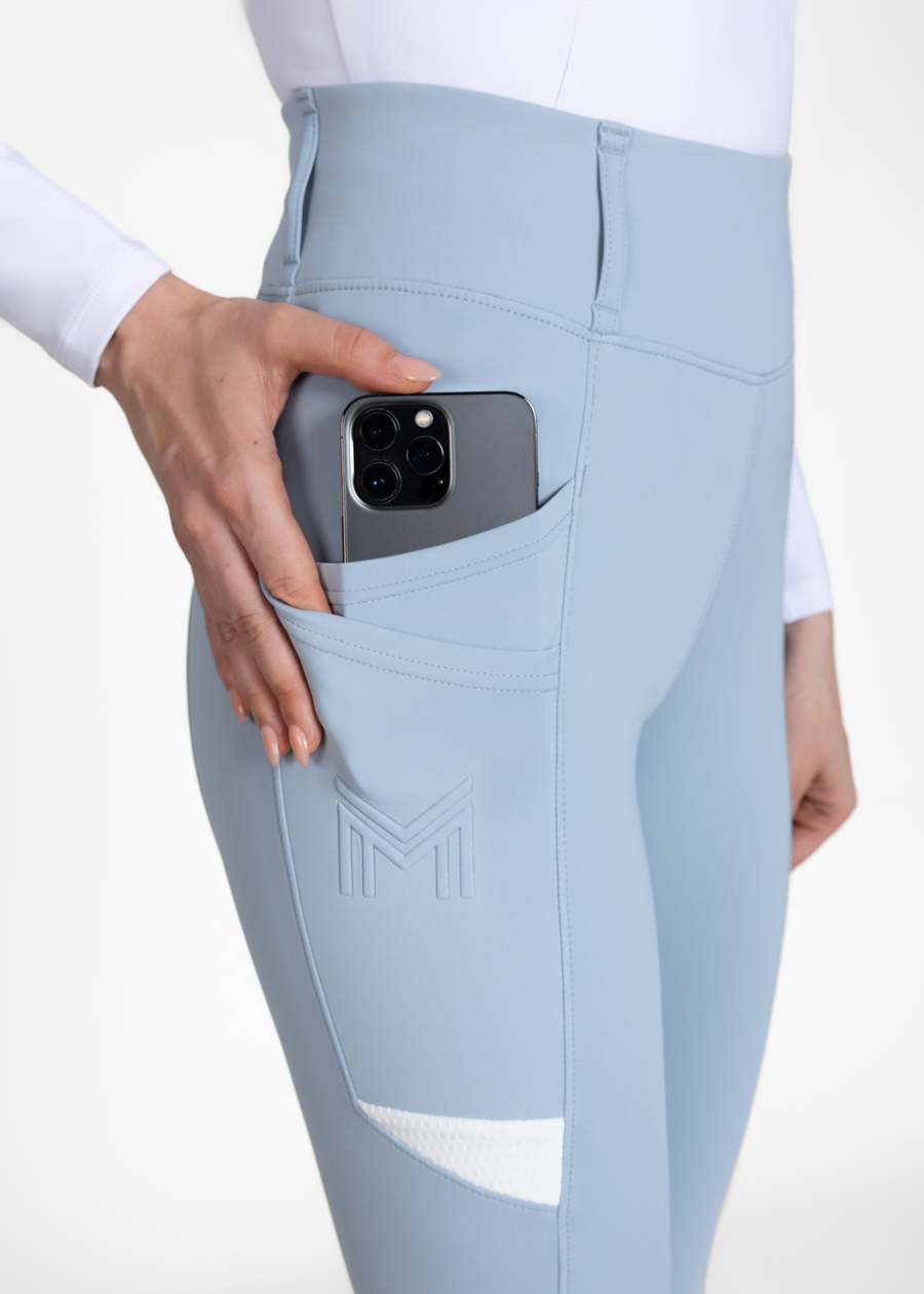 Tech Riding Leggings (Aqua)