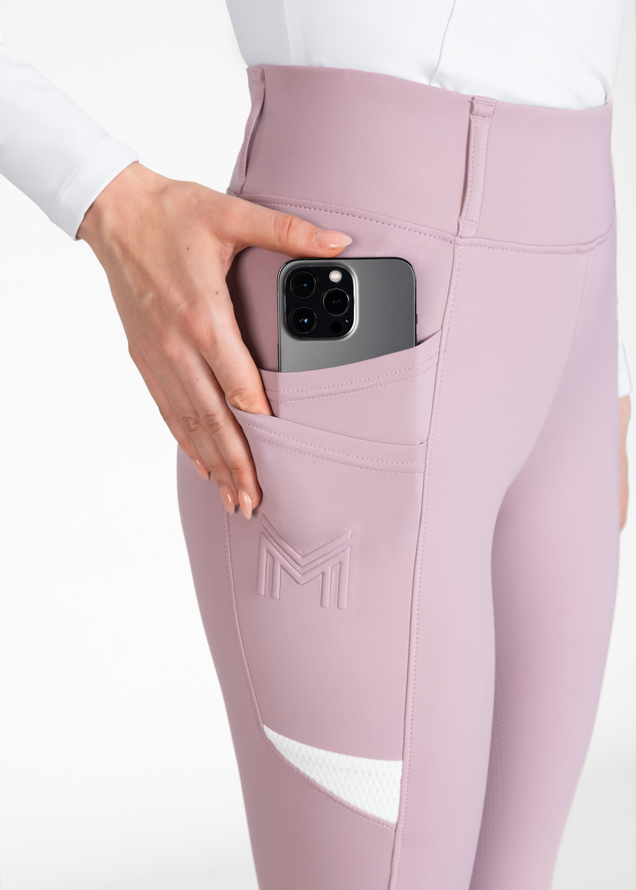 Tech Riding Leggings (Mauve)