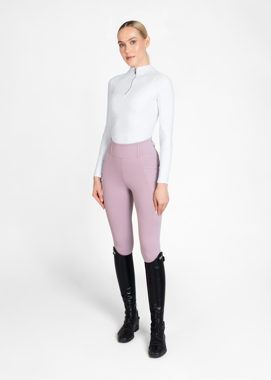 Tech Riding Leggings (Mauve)