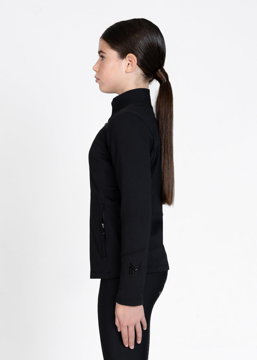 YR Vera Fleeced Jacket (Black)