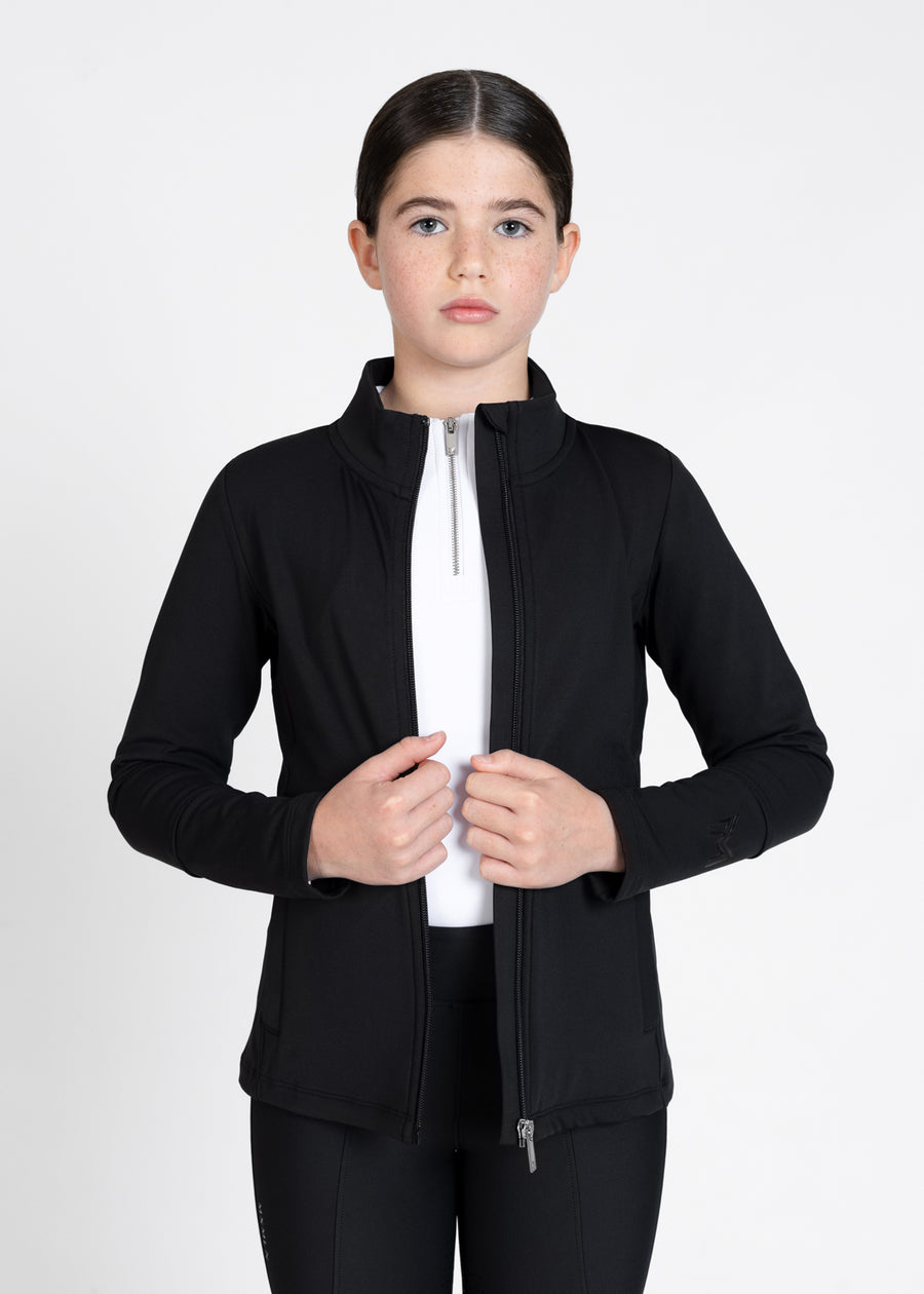 YR Vera Fleeced Jacket (Black)