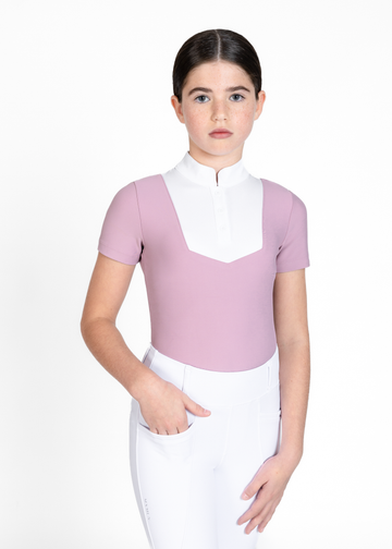 YR Sienna Short Sleeve Show Shirt (Mauve)