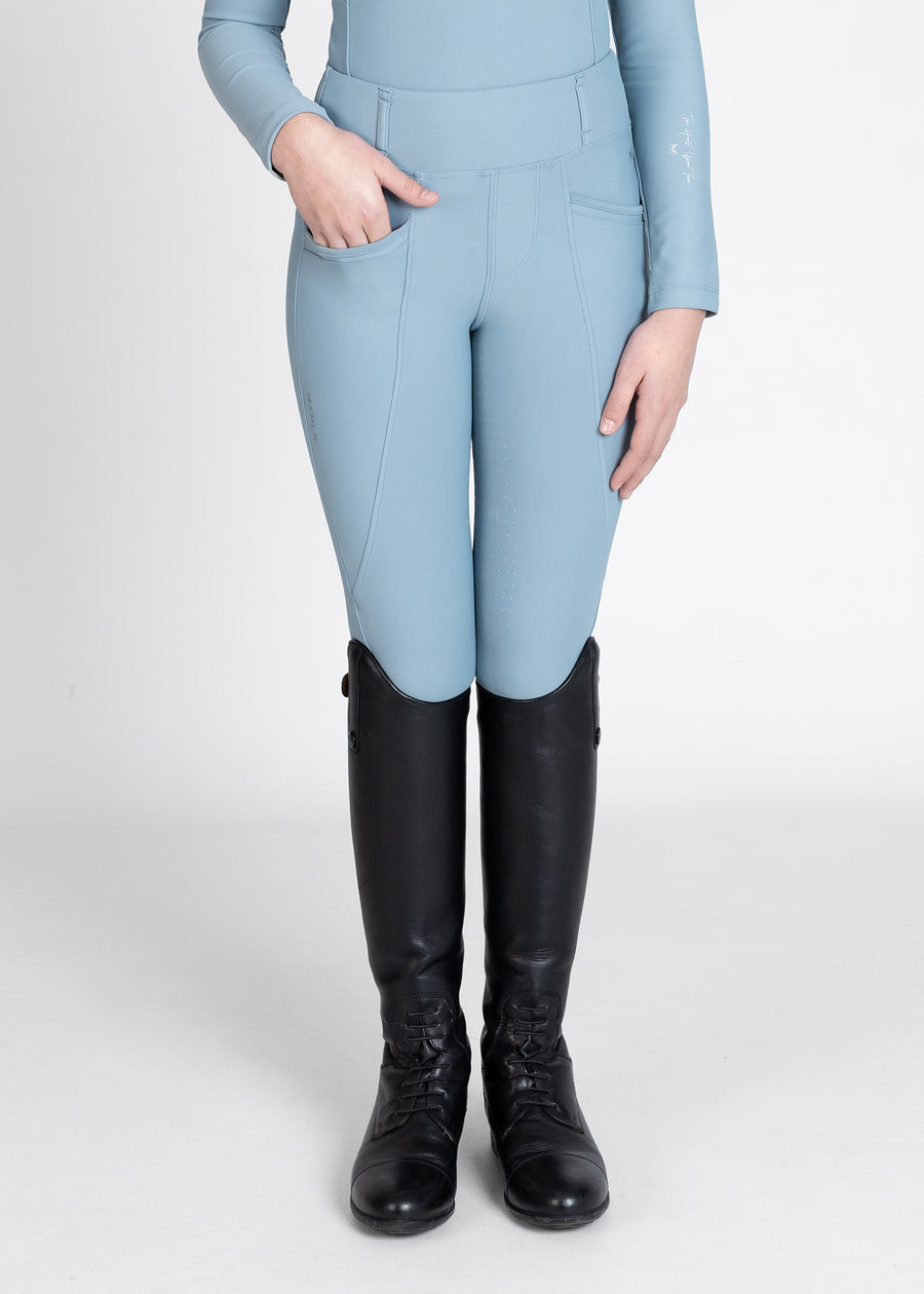 YR Pro Riding Leggings (Coastal Aqua)