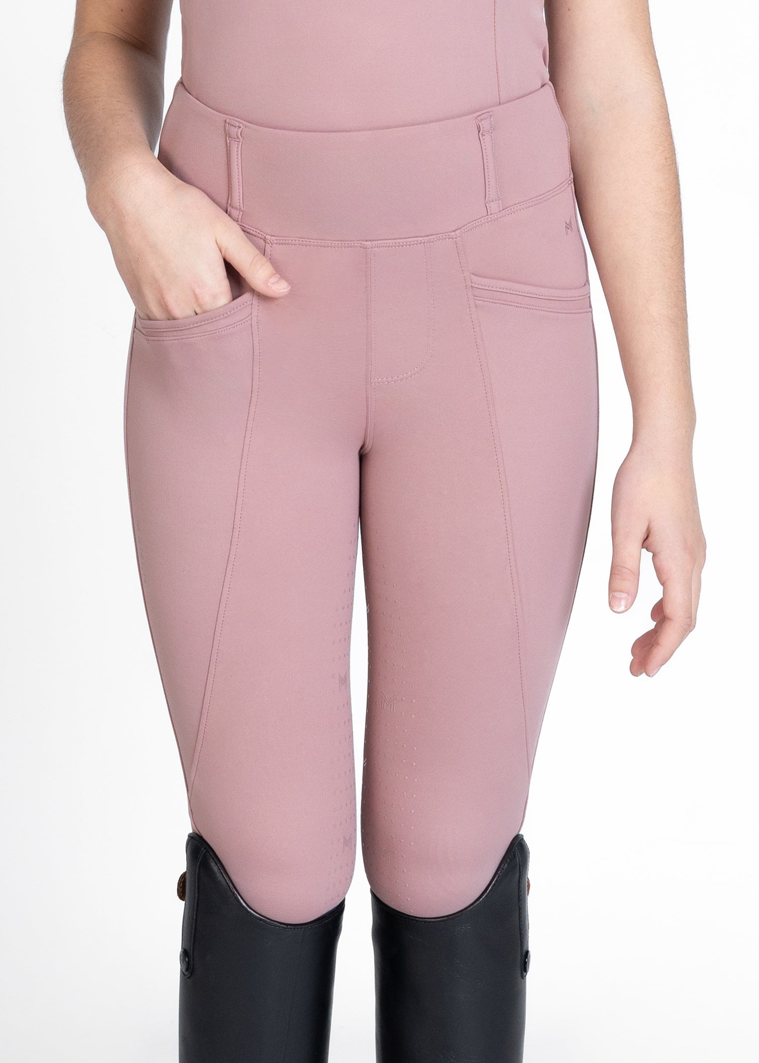 YR Pro Riding Leggings (Rose Taupe)