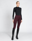 Tech Riding Leggings (Burgundy)