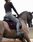 Velvet Dressage Saddle Pad (Amethyst)