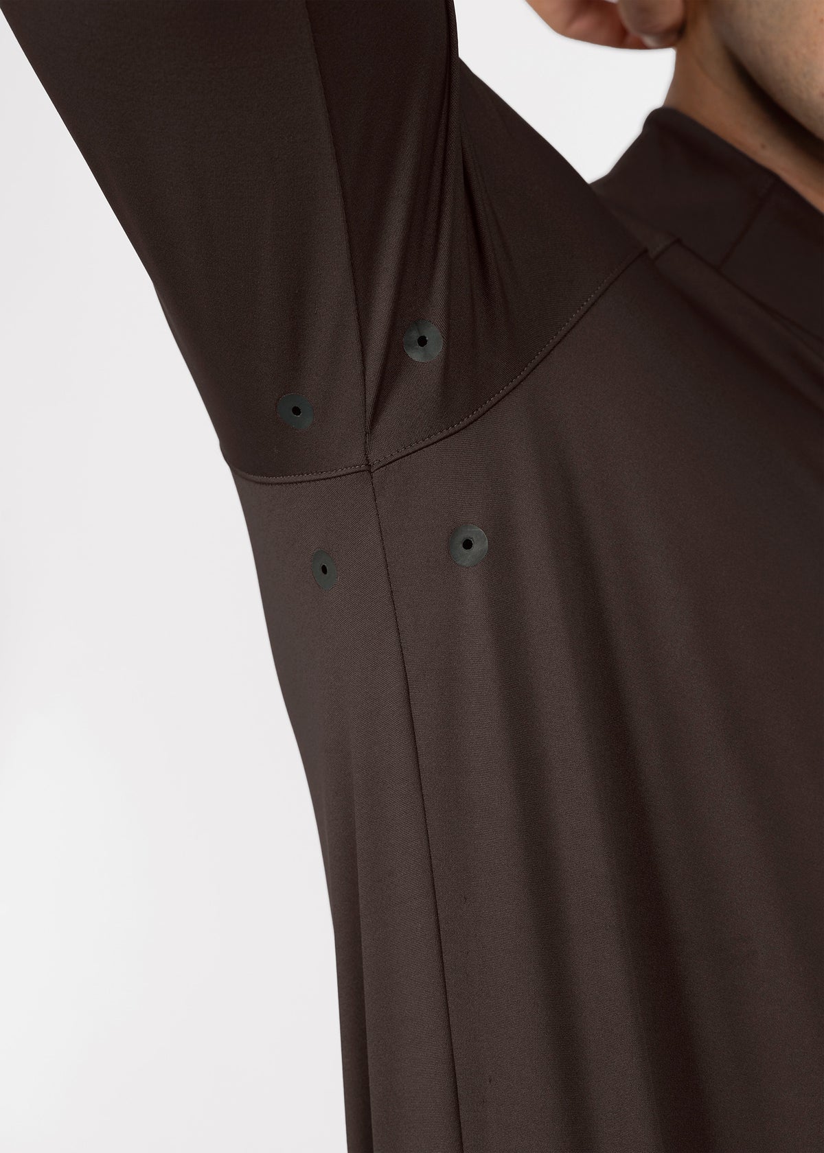 Code Long Sleeve Base Layer (Chocolate)