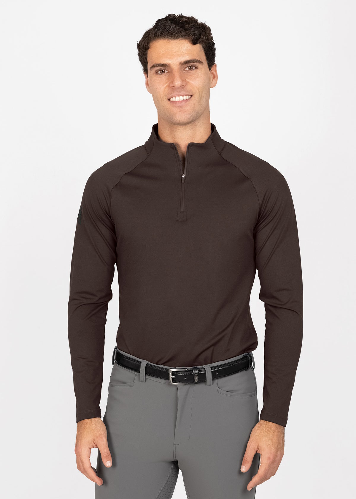 Code Long Sleeve Base Layer (Chocolate)