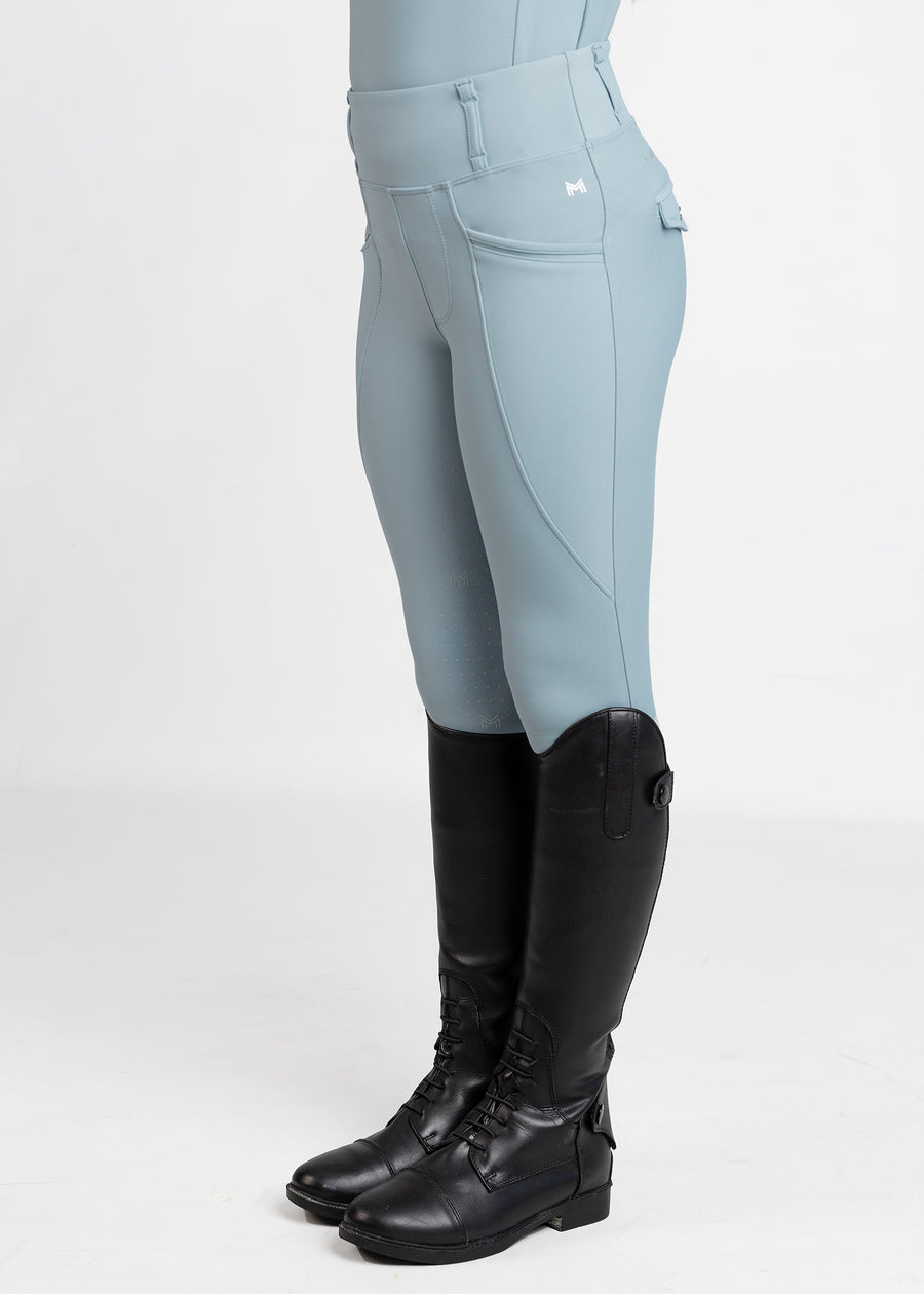 YR Pro Riding Leggings (Aqua)