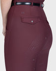 Halo Riding Leggings + Belt (Rosewood)