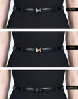 Halo Riding Leggings + Belt (Black)