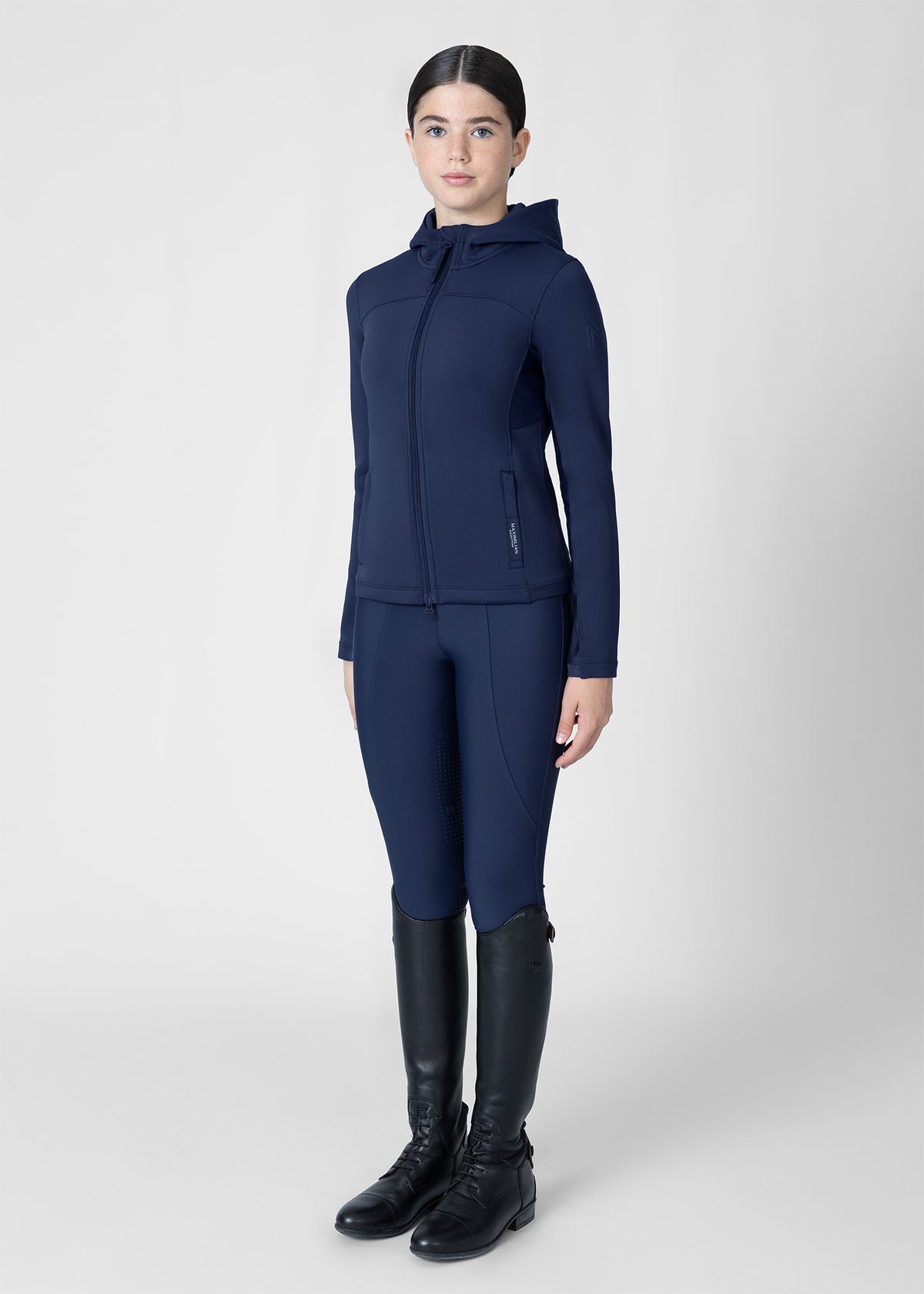 YR Wolt Zip Hoodie (Navy)