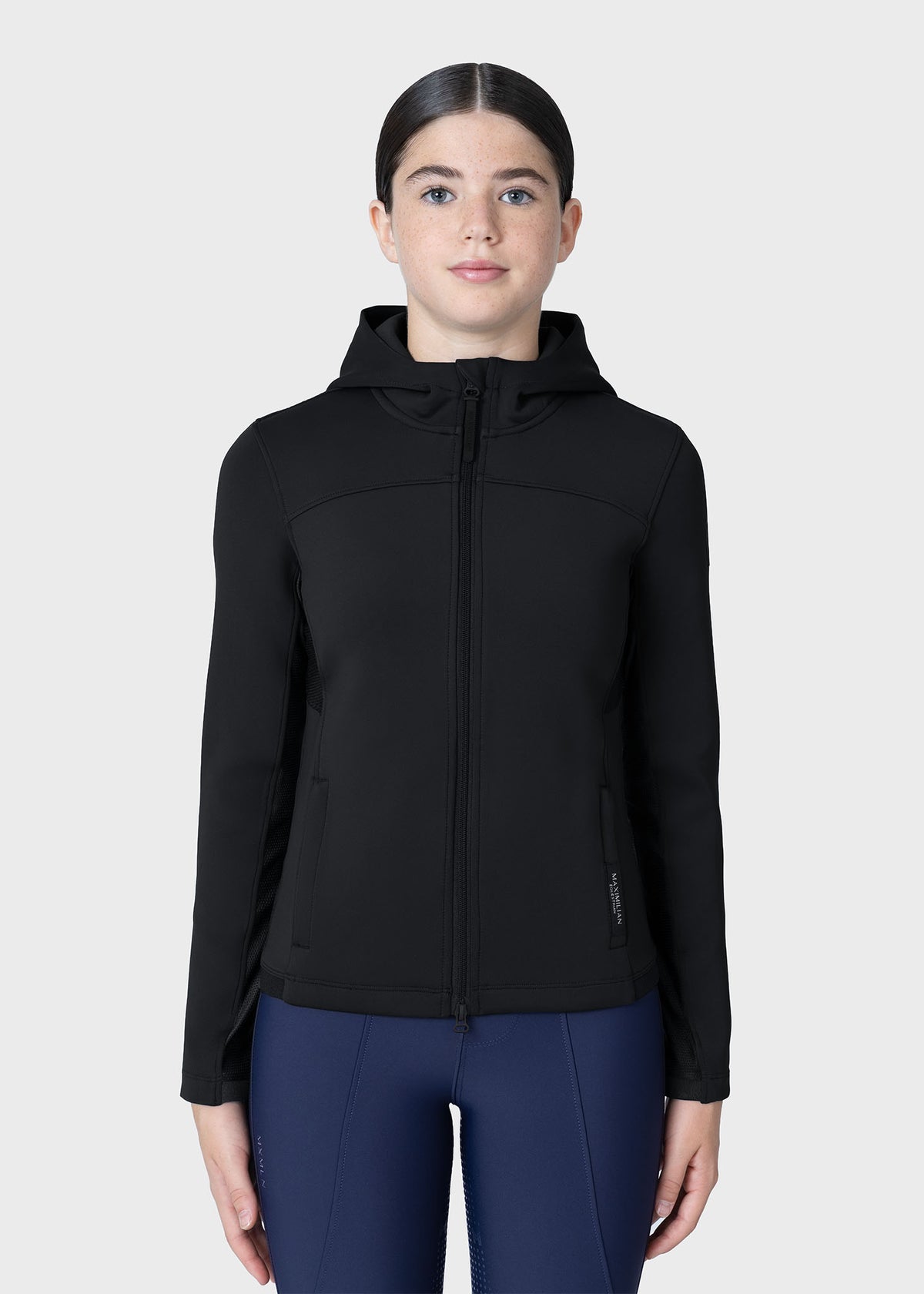 YR Wolt Zip Hoodie (Black)