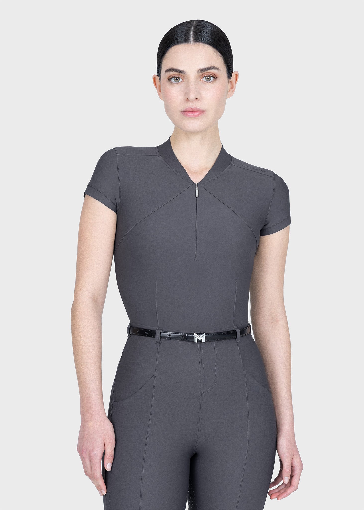 Velya Short Sleeve Base Layer (Graphite)