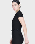 Velya Short Sleeve Base Layer (Black)