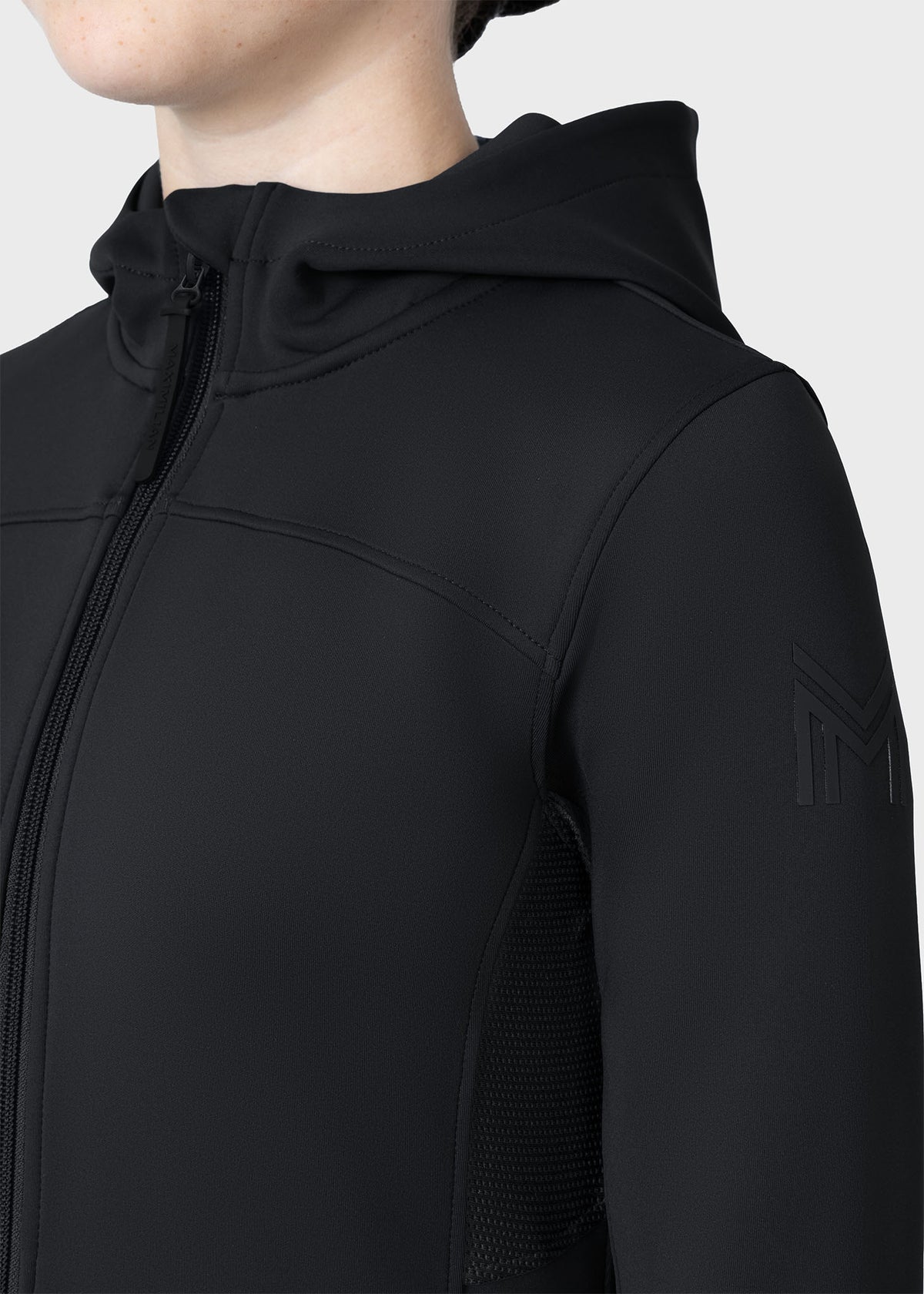 YR Wolt Zip Hoodie (Black)