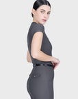 Velya Short Sleeve Base Layer (Graphite)