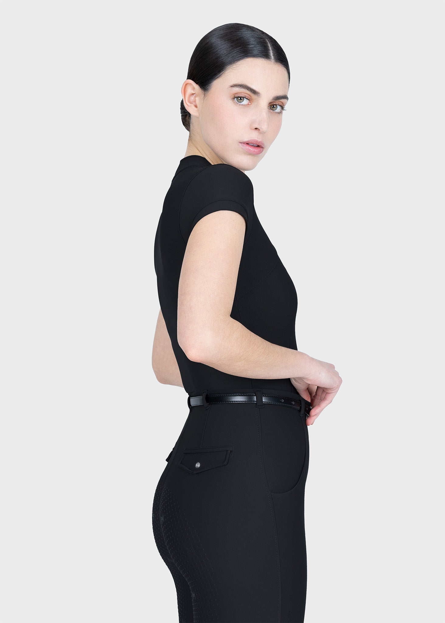 Velya Short Sleeve Base Layer (Black)