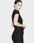 Velya Short Sleeve Base Layer (Black)