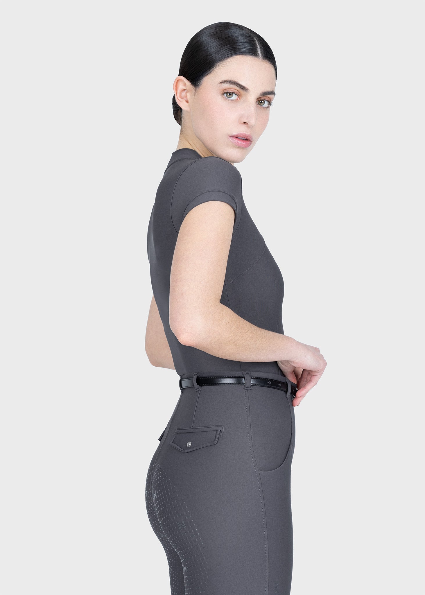 Halo Short Sleeve Base Layer (Graphite)