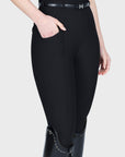 Velya Riding Leggings + Belt (Black)