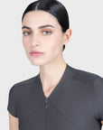Velya Short Sleeve Base Layer (Graphite)