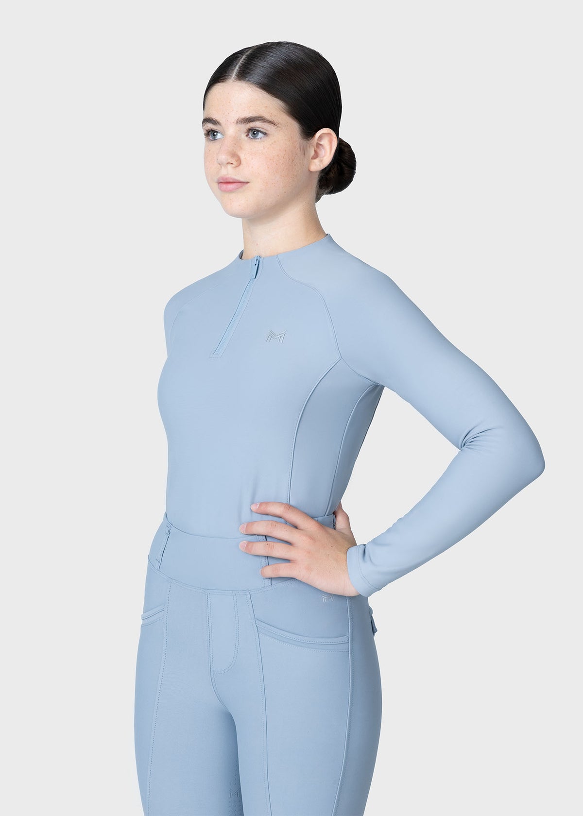 YR Nora Long Sleeve Base Layer (Aqua)