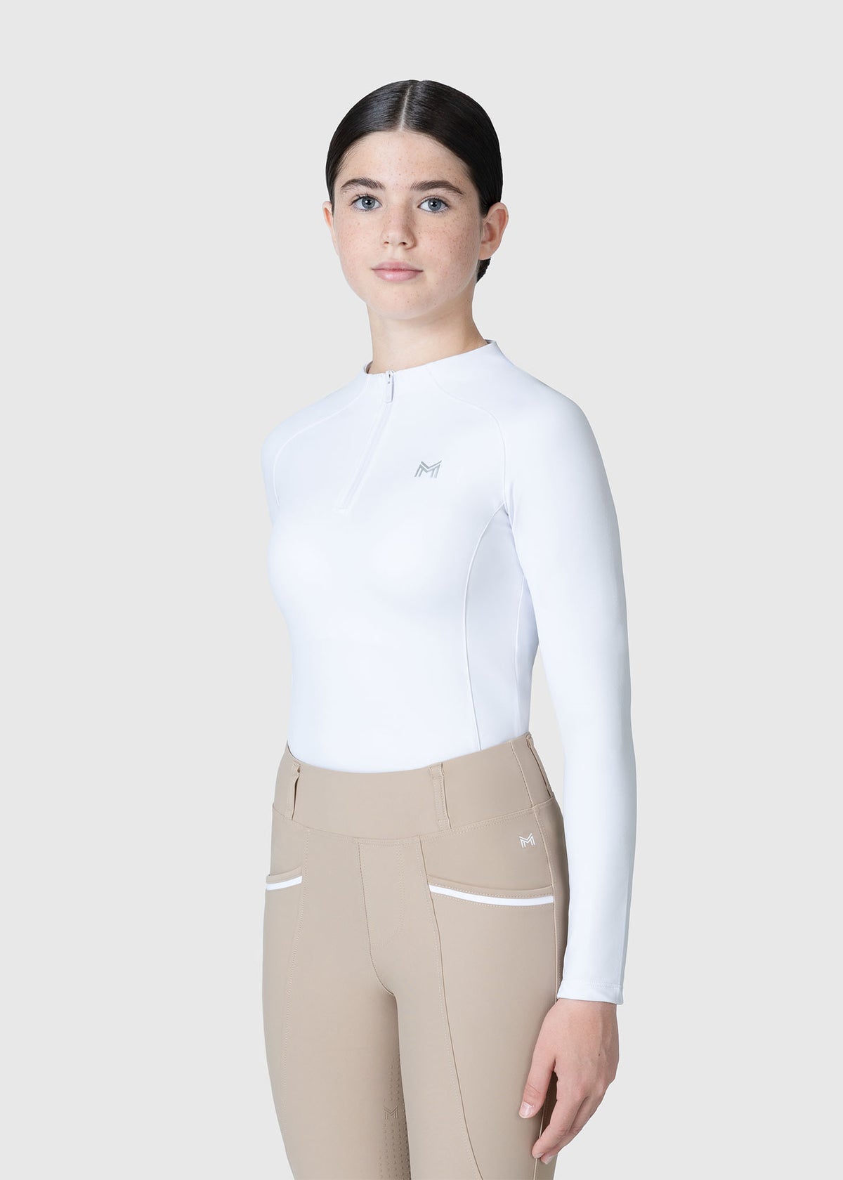 YR Nora Long Sleeve Base Layer (White)