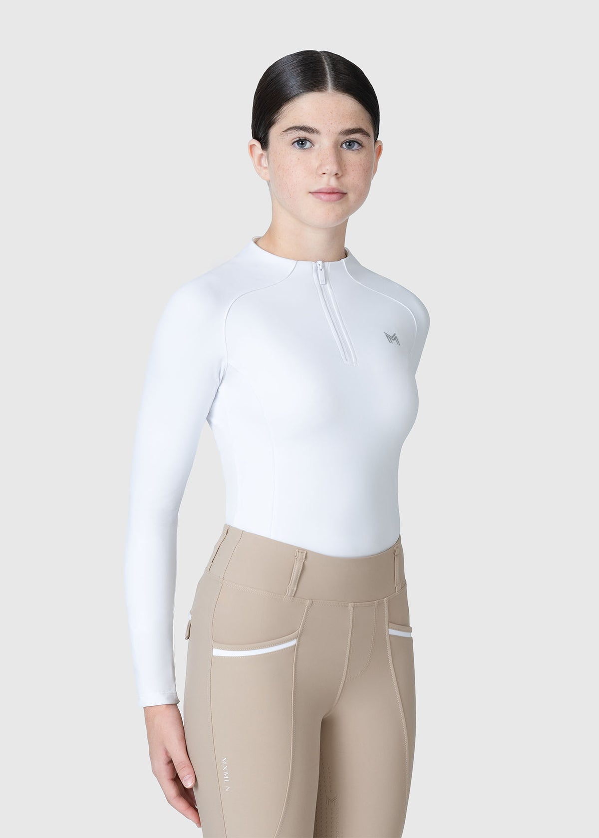 YR Nora Long Sleeve Base Layer (White)