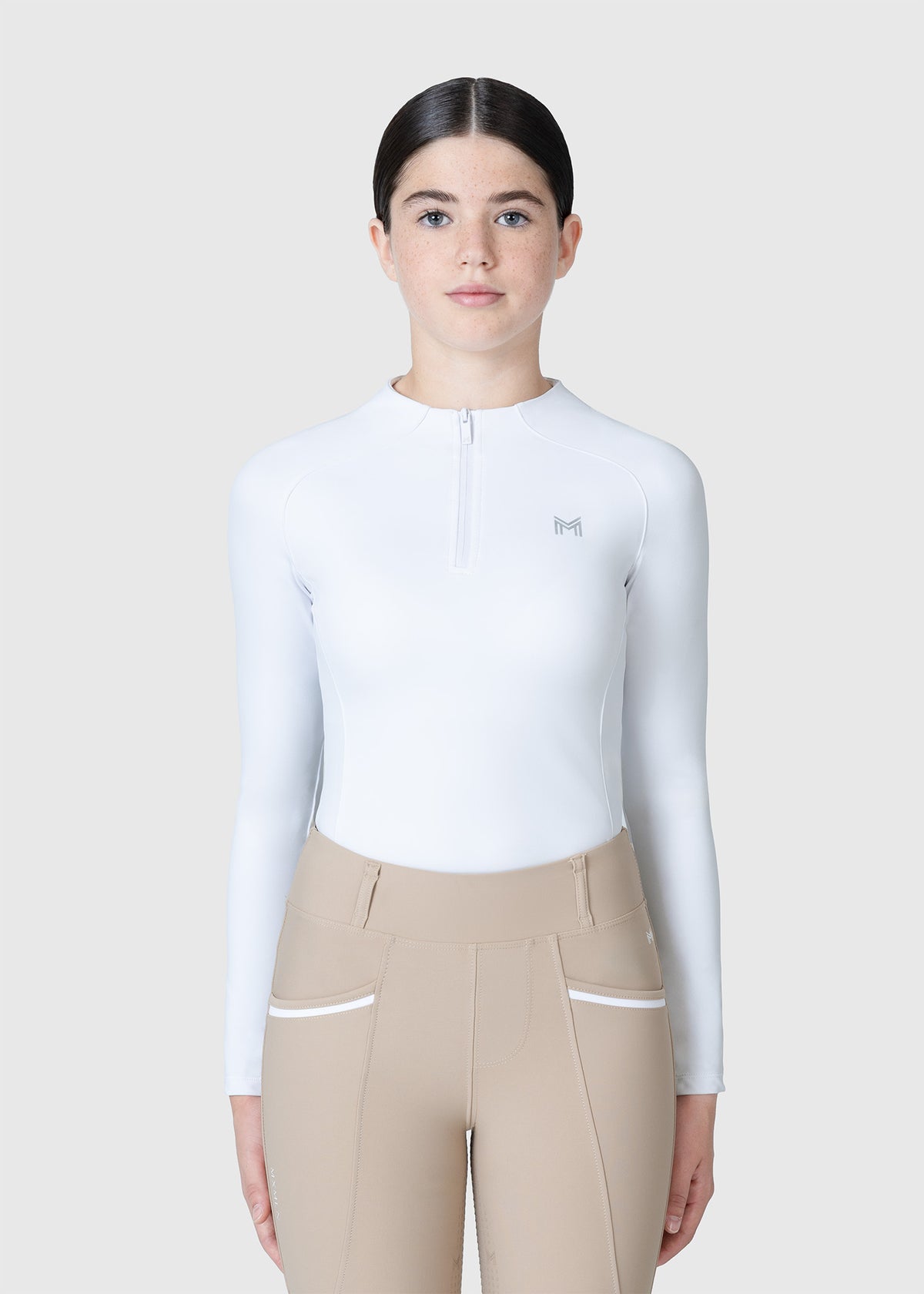YR Nora Long Sleeve Base Layer (White)
