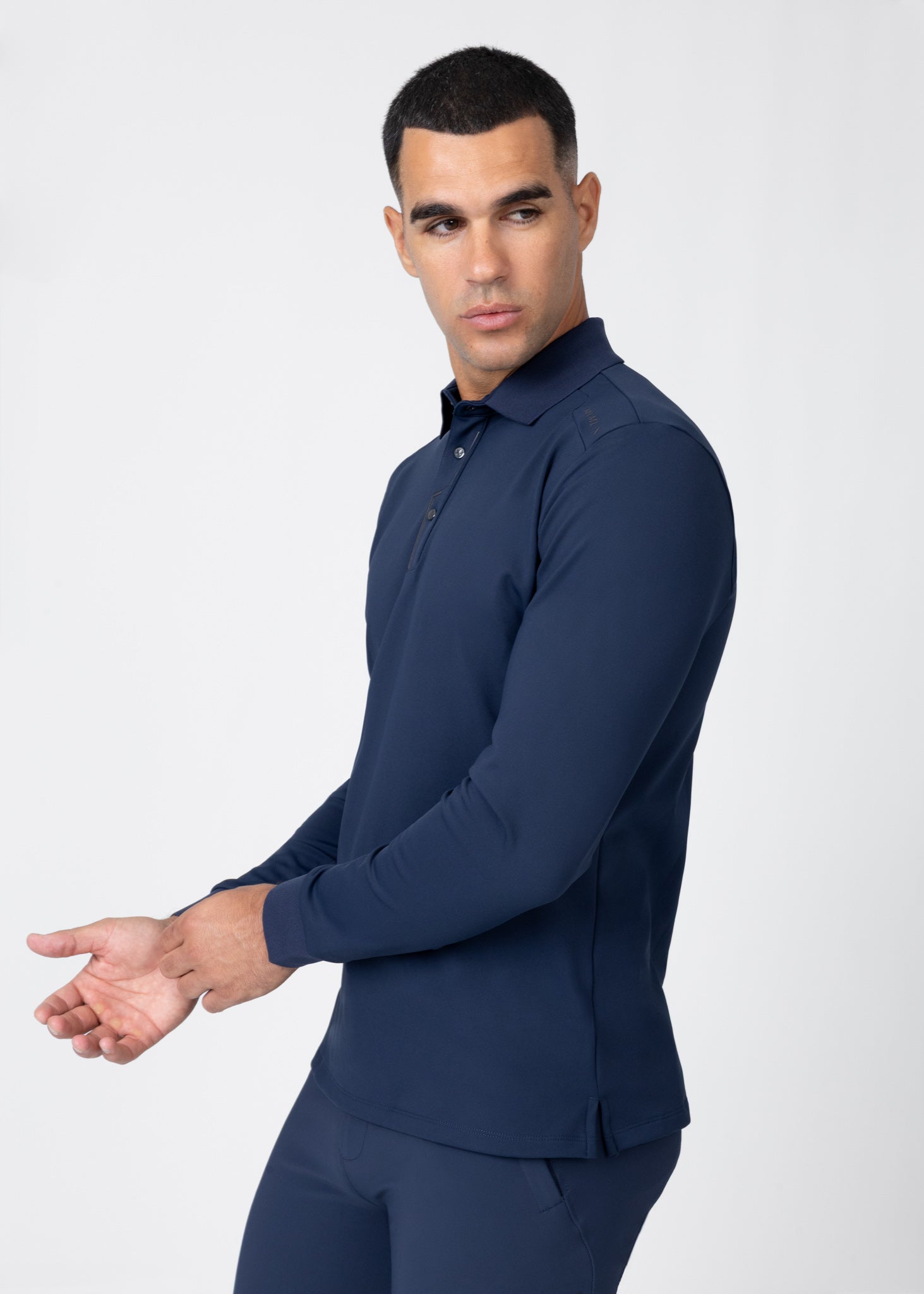 Maximilian Equestrian Volt Polo Shirt (Navy) XXS