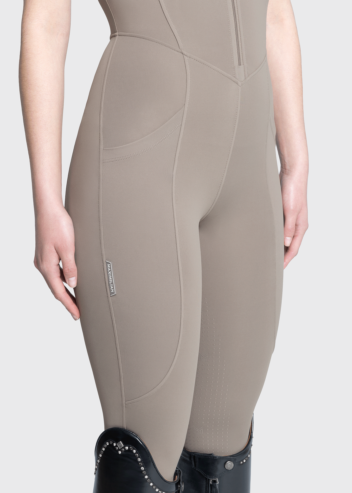 Air-Tech Riding Jumpsuit (Taupe)