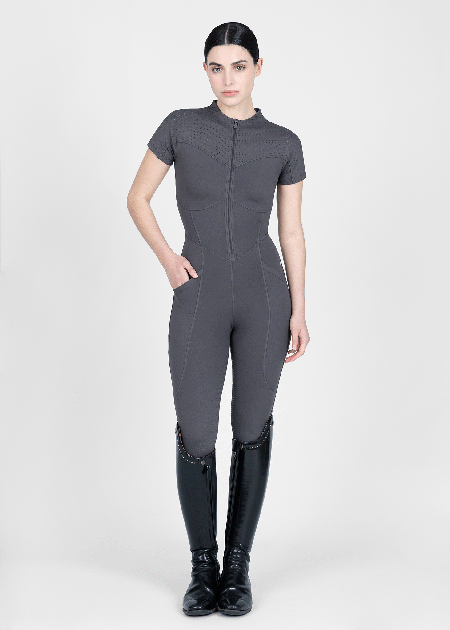 Air-Tech Riding Jumpsuit (Graphite)