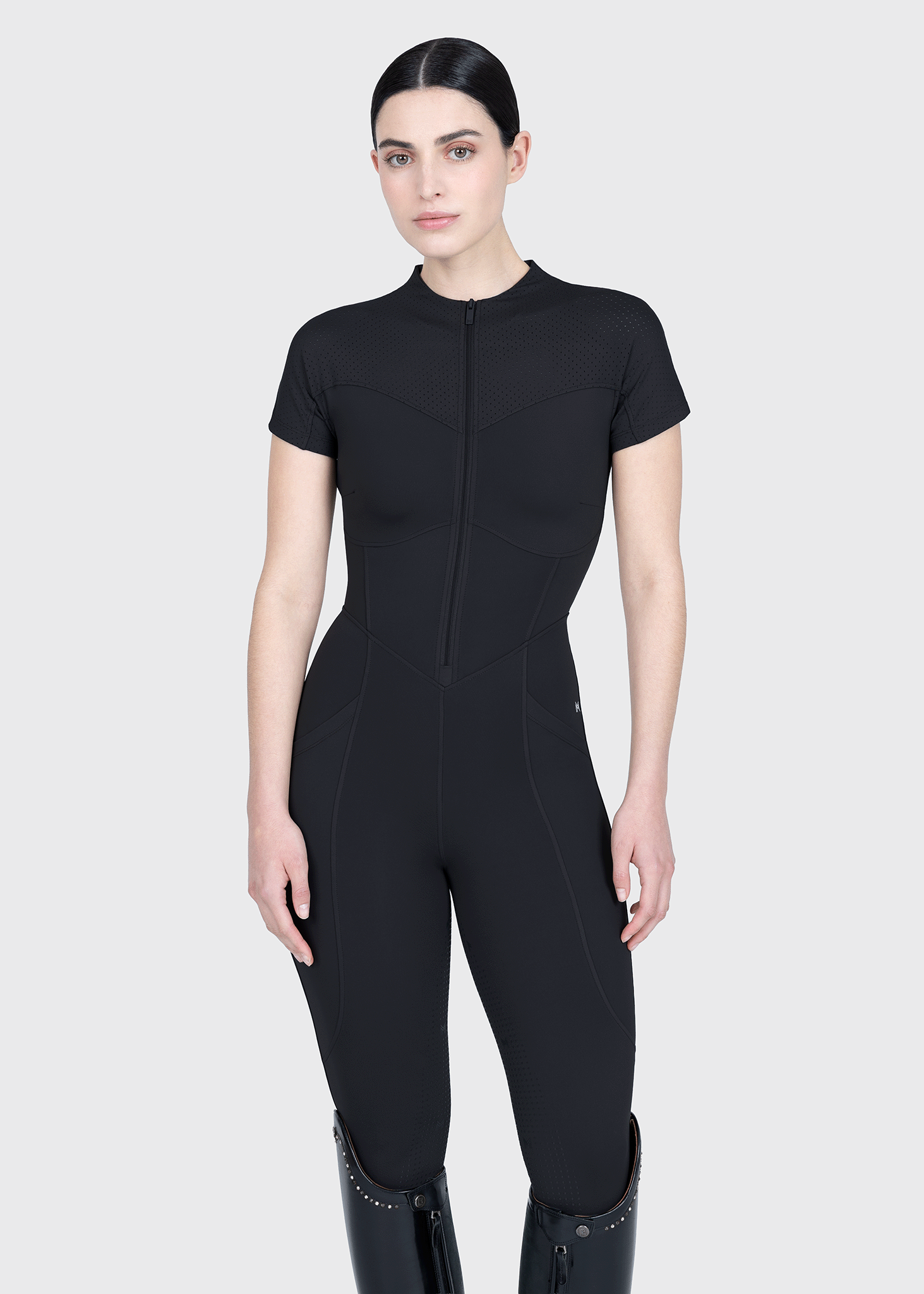 Air-Tech Riding Jumpsuit (Black)