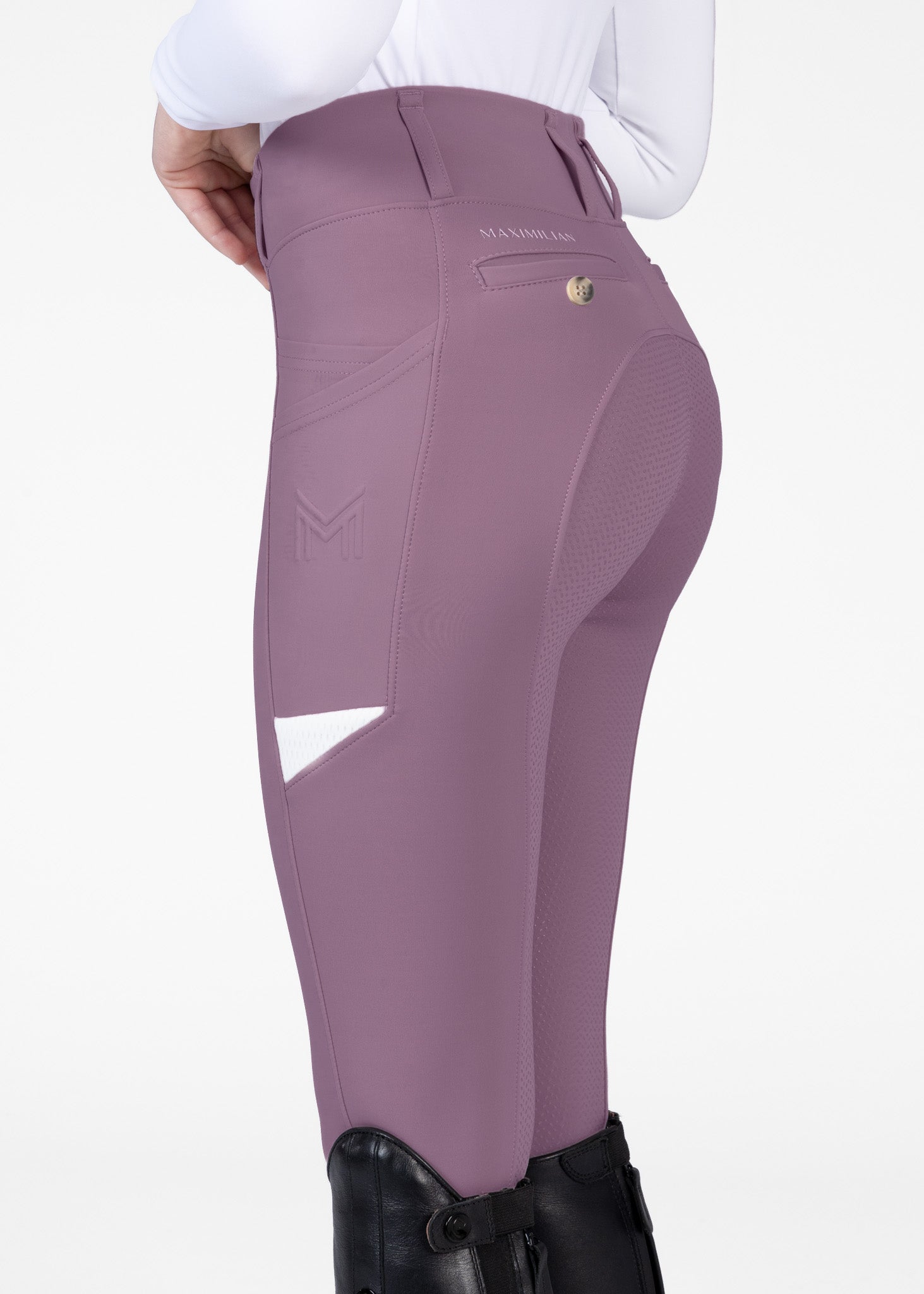 YR Tech Riding Leggings (Plum)