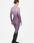 Ombré Riding Jumpsuit (Plum)