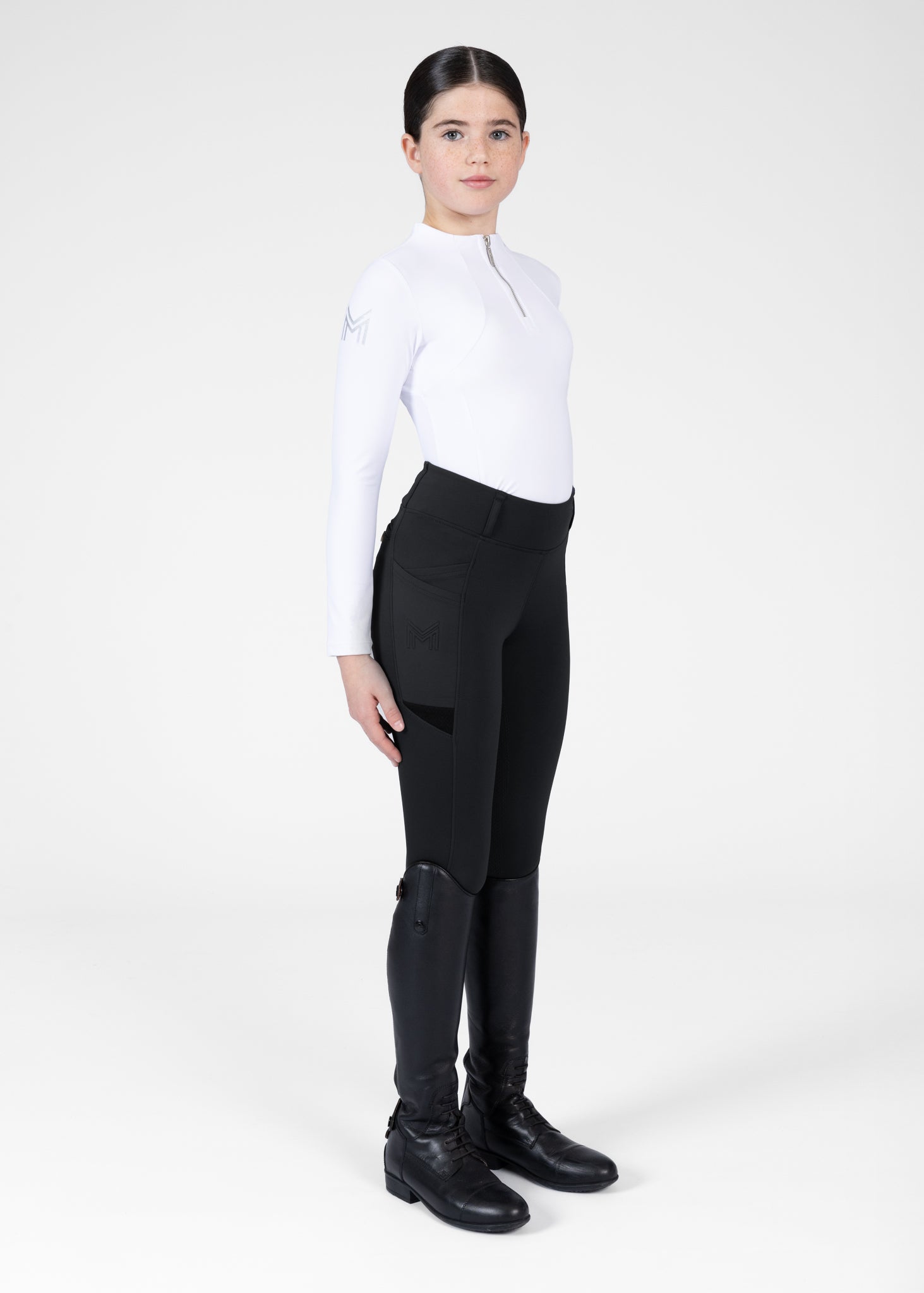 YR Tech Riding Leggings (Black)