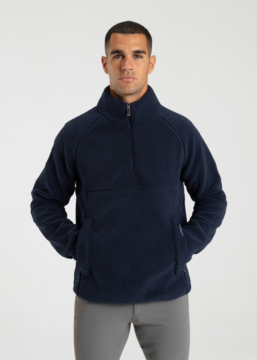 Clan Teddy Halfzip (Navy)