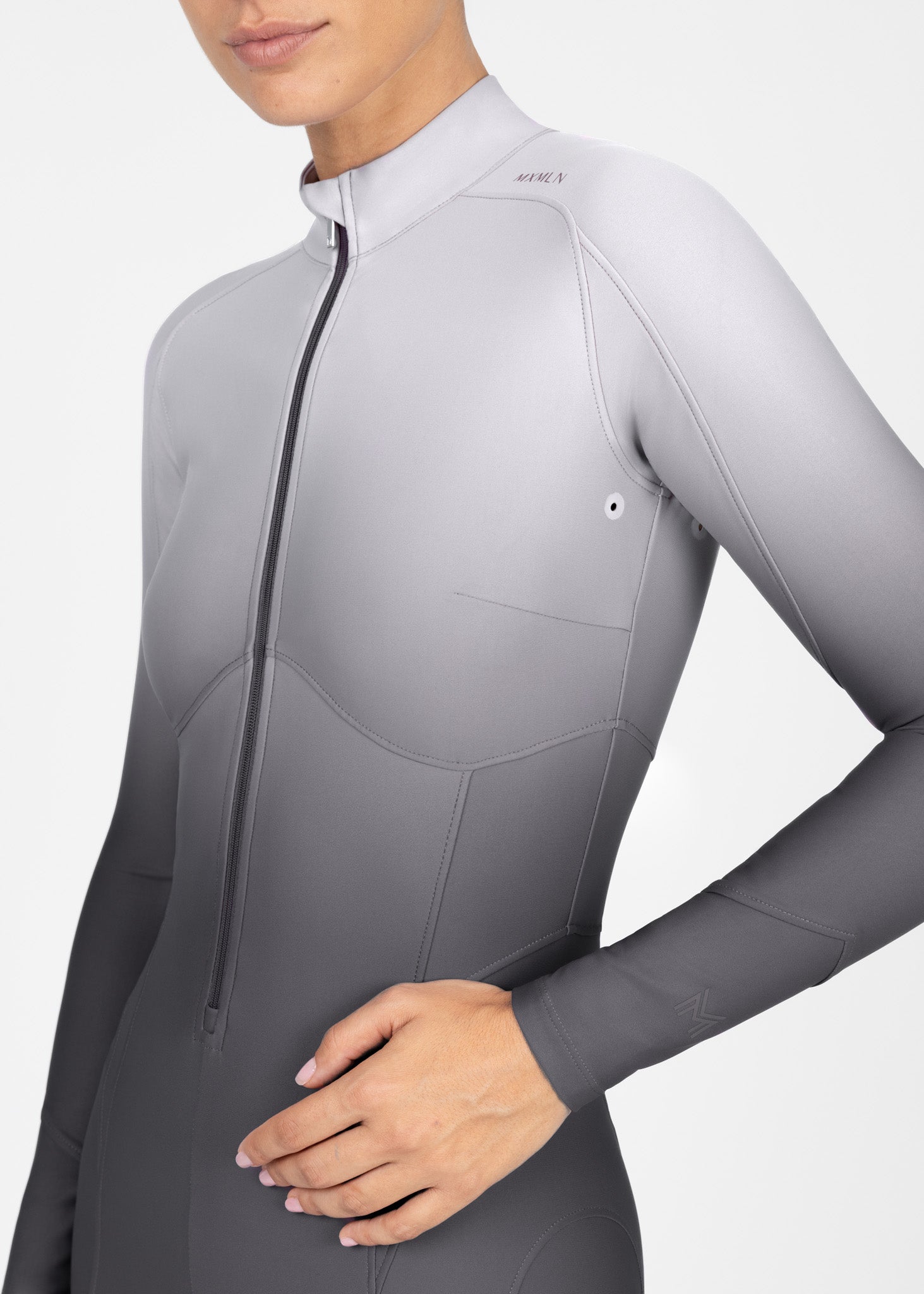 Ombré Riding Jumpsuit (Graphite)
