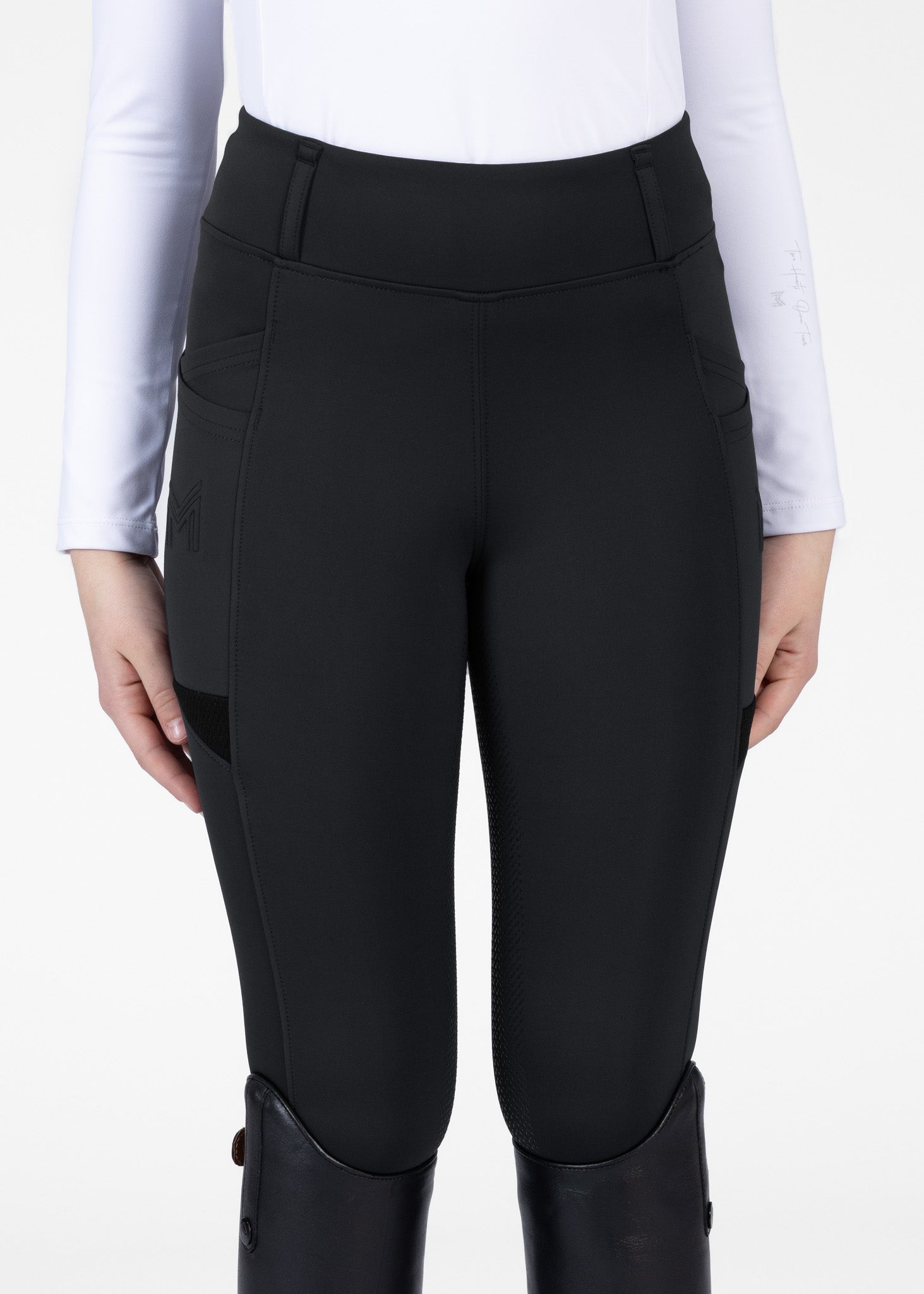 YR Tech Riding Leggings (Black)