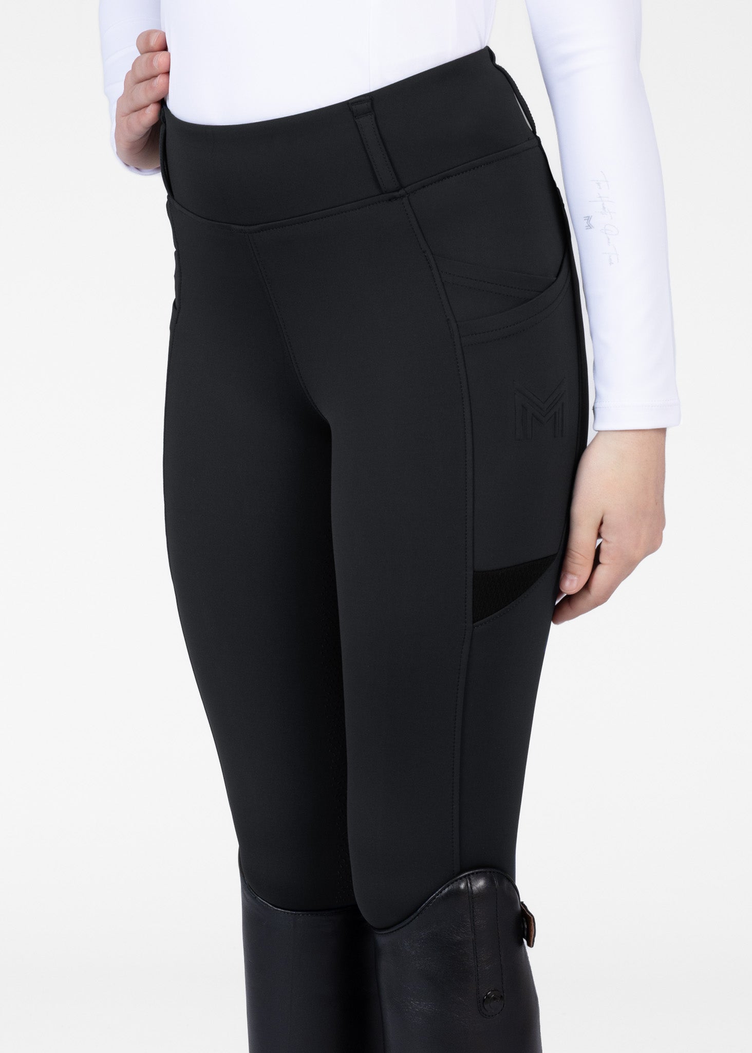YR Tech Riding Leggings (Black)