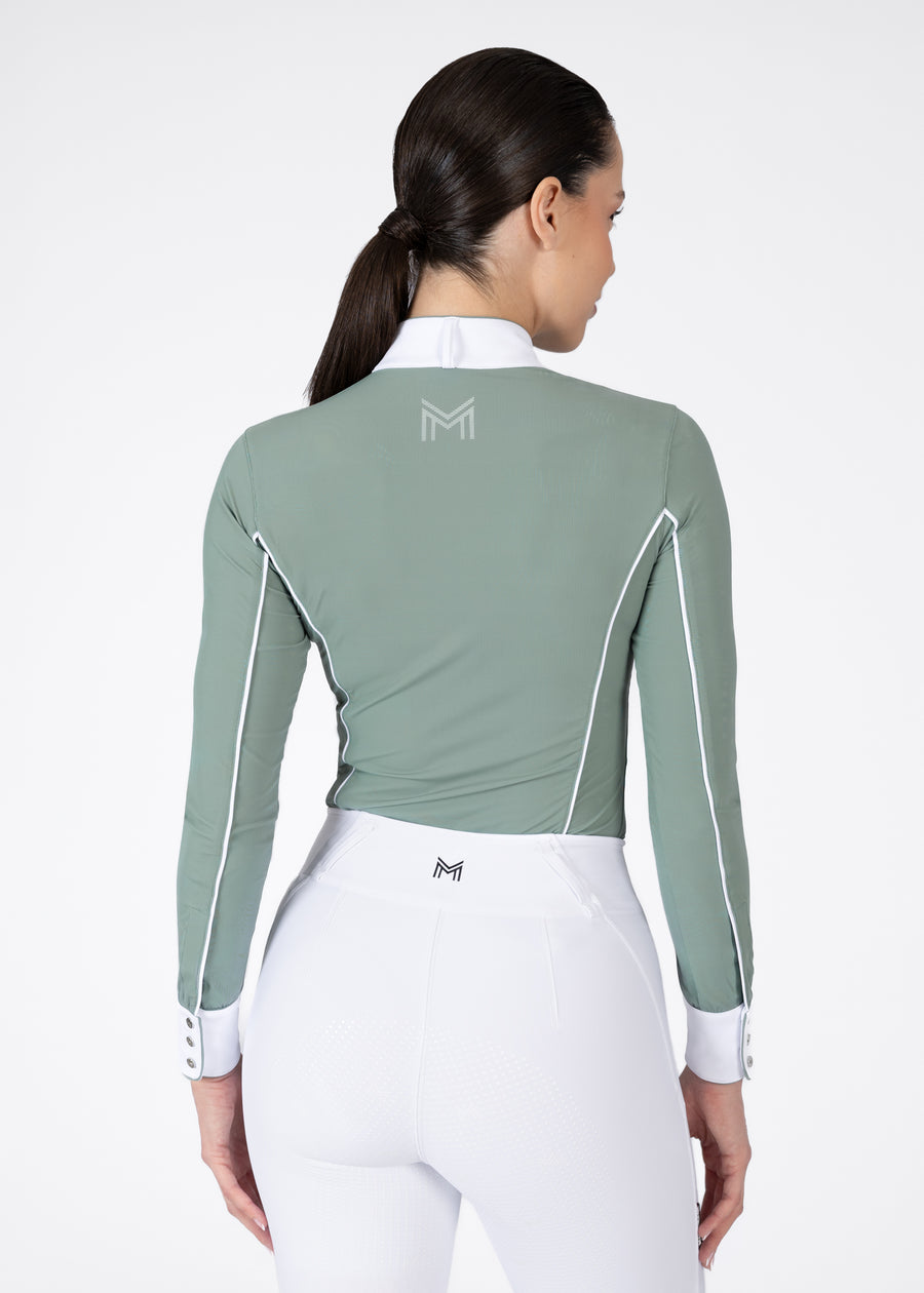 Nova Long Sleeve Show Shirt (Mint)