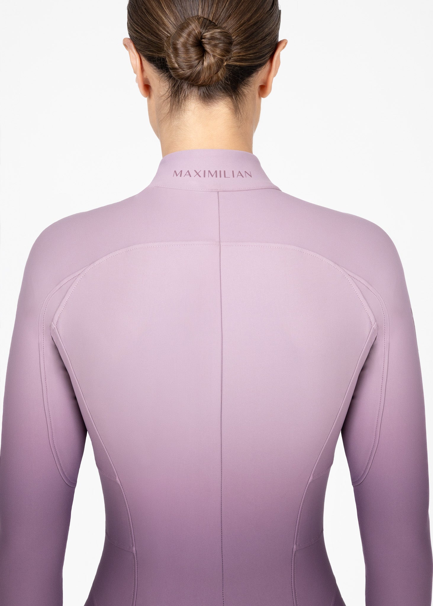 Ombré Riding Jumpsuit (Plum)