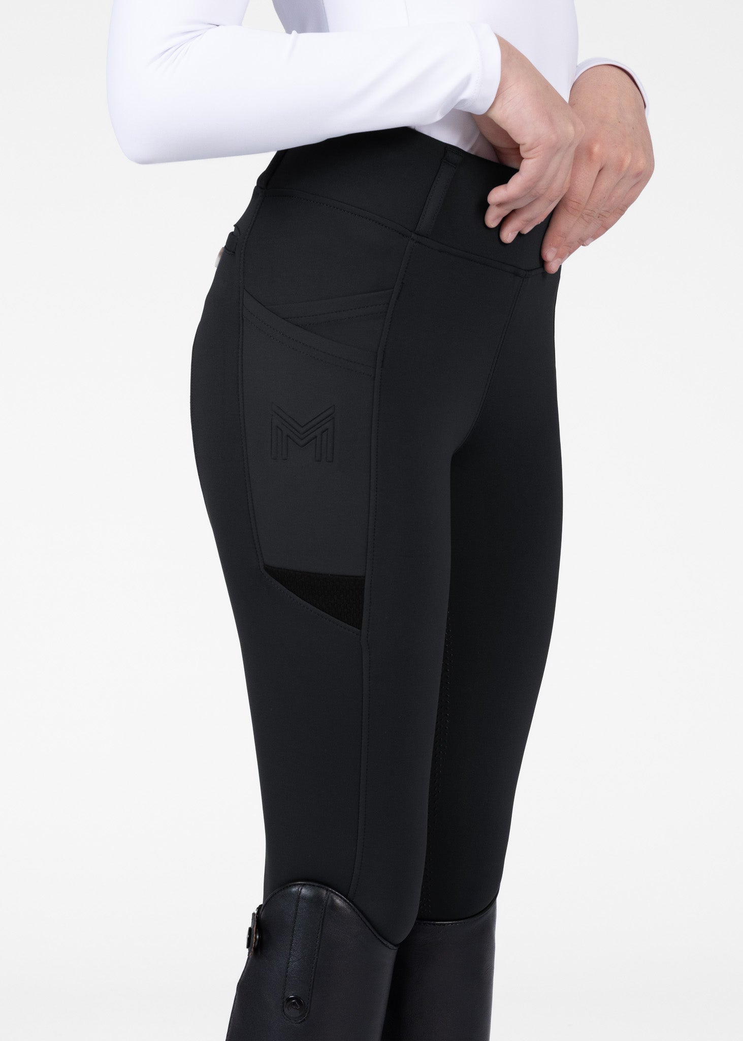 YR Tech Riding Leggings (Black)