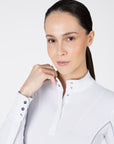 Nova Long Sleeve Show Shirt (White)