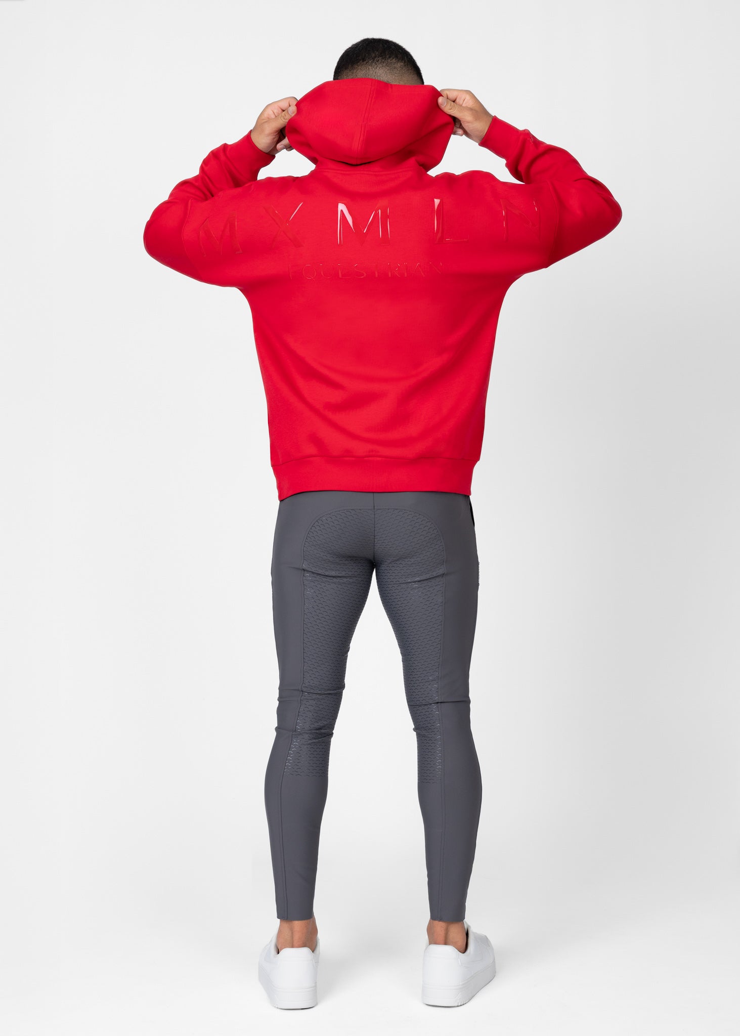 Men Icon Oversized Hoodie (Grenadine) – Maximilian Equestrian