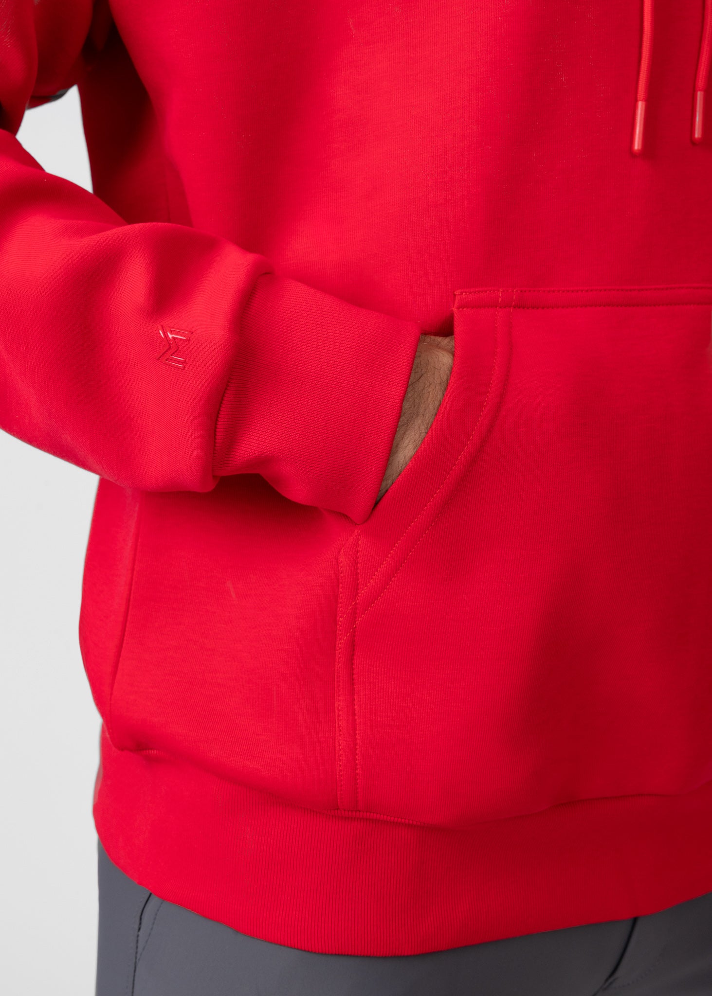 Men Icon Oversized Hoodie (Grenadine)