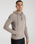 Club Zip Hoodie (Taupe)