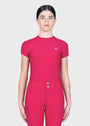 YR Nora Short Sleeve Base Layer (Cranberry)