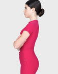 YR Nora Short Sleeve Base Layer (Cranberry)